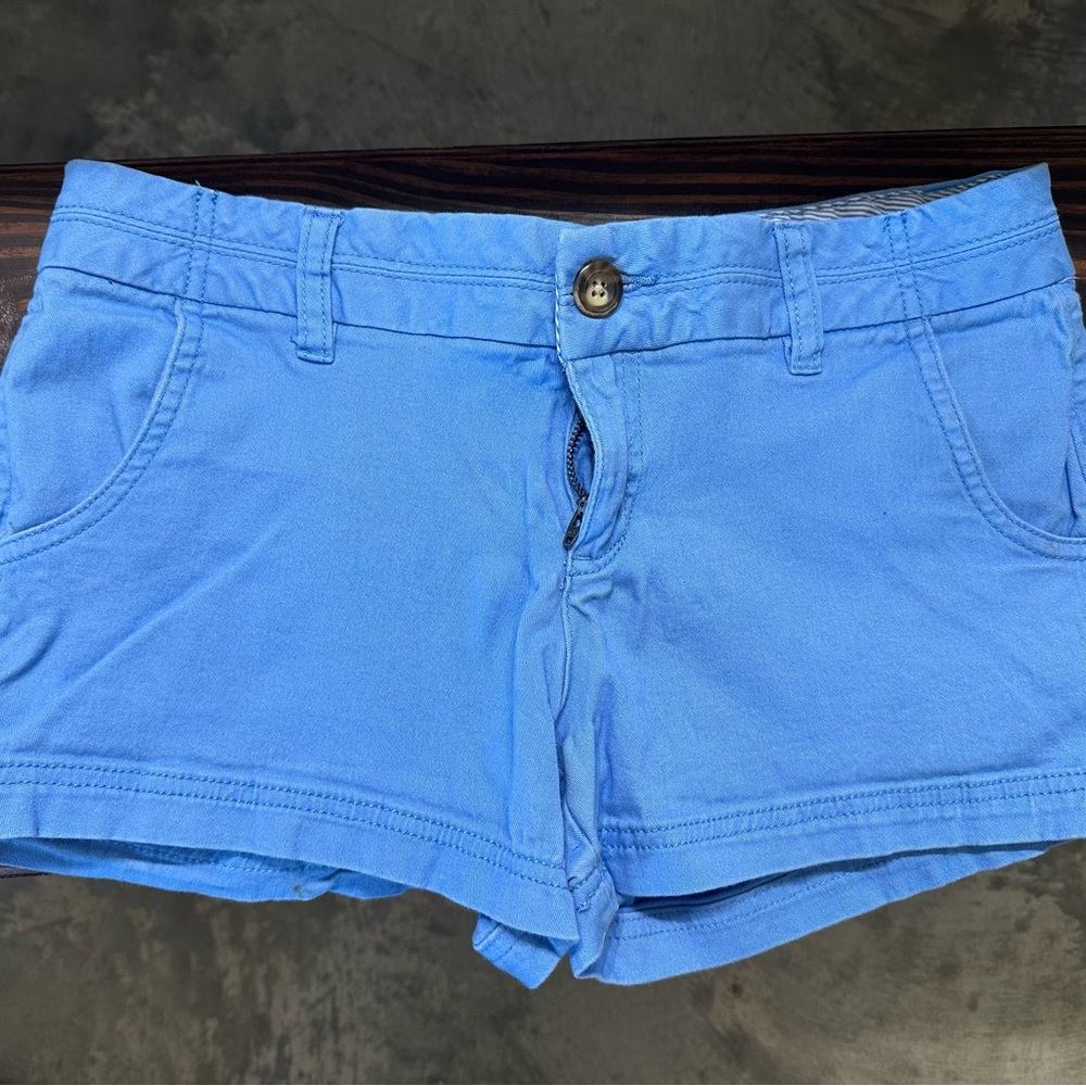Red Camel Light Blue  Casual Shorts